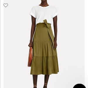 NWT Veronica Beard Trail Midi Dress